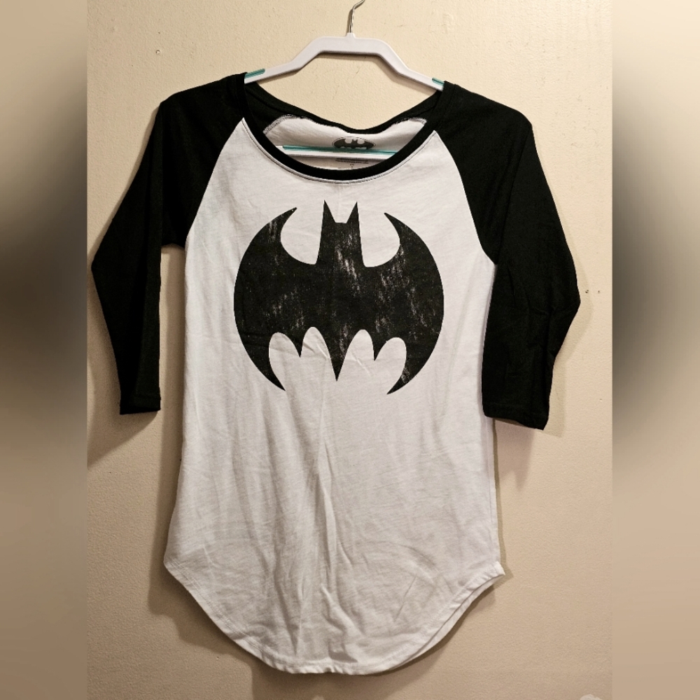 Batman Tshirt, small, black and white